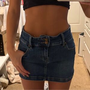 Princess Polly Denim Mini Skirt